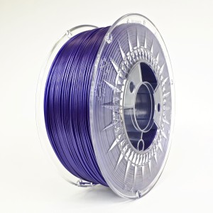 Fioletowy galaktyczny (skrzący się) filament PLA Devil Design 1,75 mm, 1 kg
