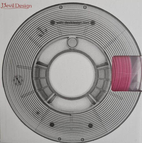 Różowy filament PLA Devil Design 1,75 mm, 0,33 kg