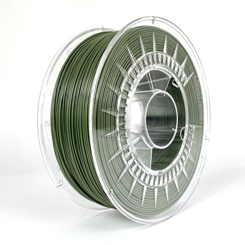 Zielony oliwkowy filament PLA Devil Design 1,75 mm, 1 kg
