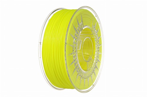 Żółty jaskrawy filament PLA Devil Design 1,75 mm, 1 kg