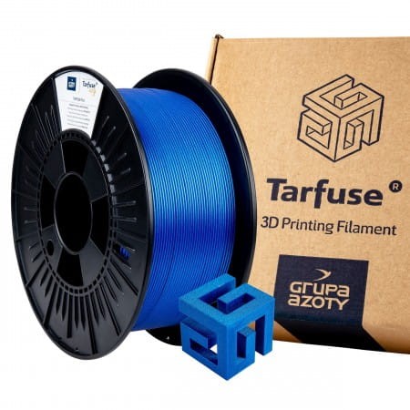 Brokatowy PLA filament 1,75 mm, Tarfuse Magic Blue 0,5 kg 