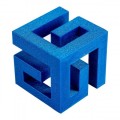 Brokatowy PLA filament 1,75 mm, Tarfuse Magic Blue 0,5 kg 