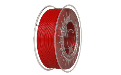 Czerwony ciemny filament PLA Devil Design 1,75 mm, 1 kg