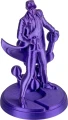Purpurowy filament Polymaker PolyLite Silk 1,75 mm, 1 kg 