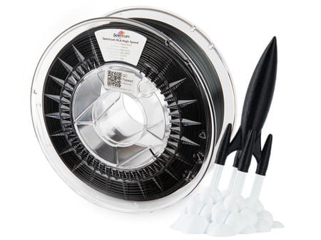Filament Spectrum PLA High Speed 1.75mm DEEP BLACK 1kg 