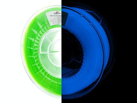Filament Spectrum PLA High Speed 1.75mm NEON GREEN UV 1kg 