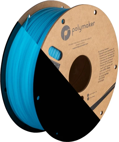 Świecący w ciemności na niebiesko filament Polymaker PolyLite  luminous blue PLA  1,75 mm, 1 kg  