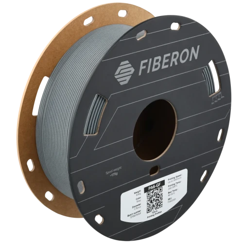 Filament Polymaker Fiberon PA6-GF25 (z włóknem szklanym) 1,75 mm szary 0,5 kg