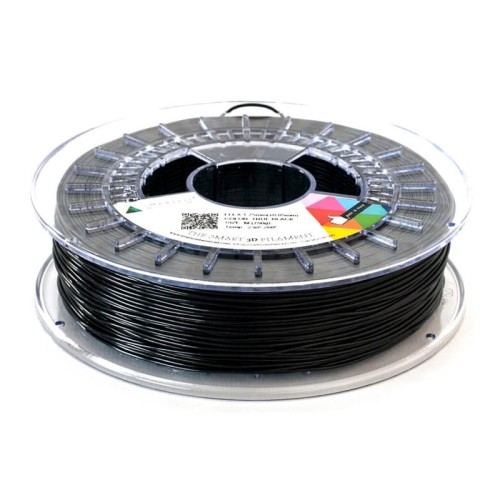 Smartfil Flex: Czarny filament elastyczny (Shore 93 A) 1,75 mm 0,33 kg