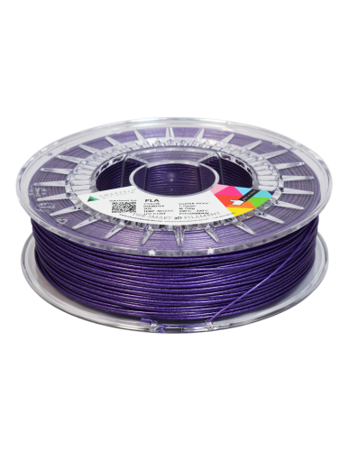 Fioletowy z brokatem filament  Smartfil PLA 1,75 mm, 0,75 kg 
